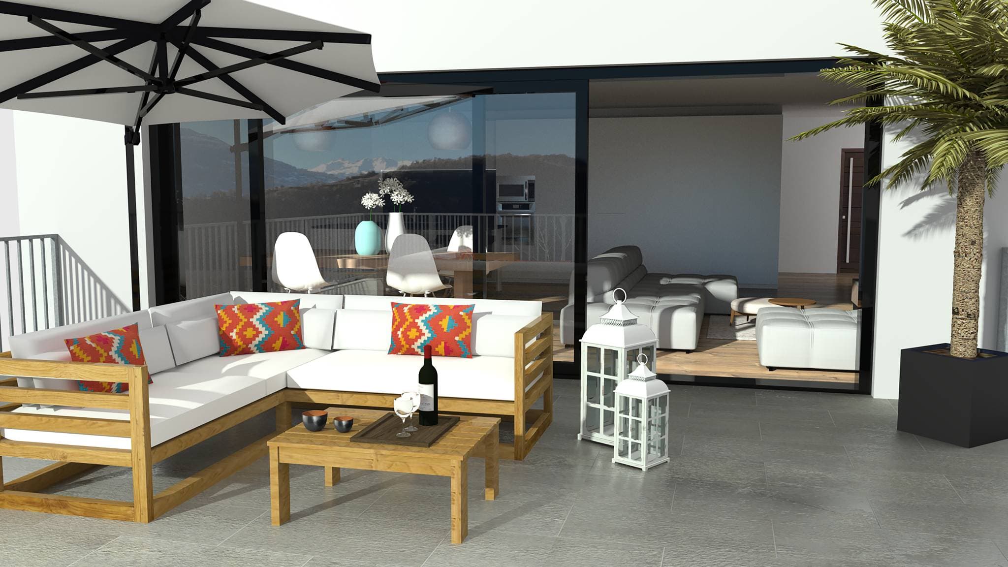 Maison en duplex de 4.5 pièces