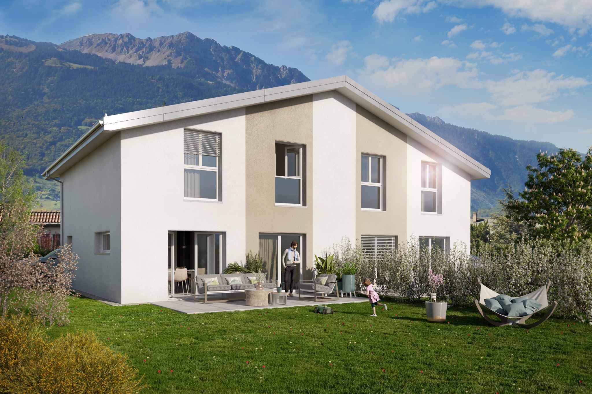 Villas Jumelles à Bex 