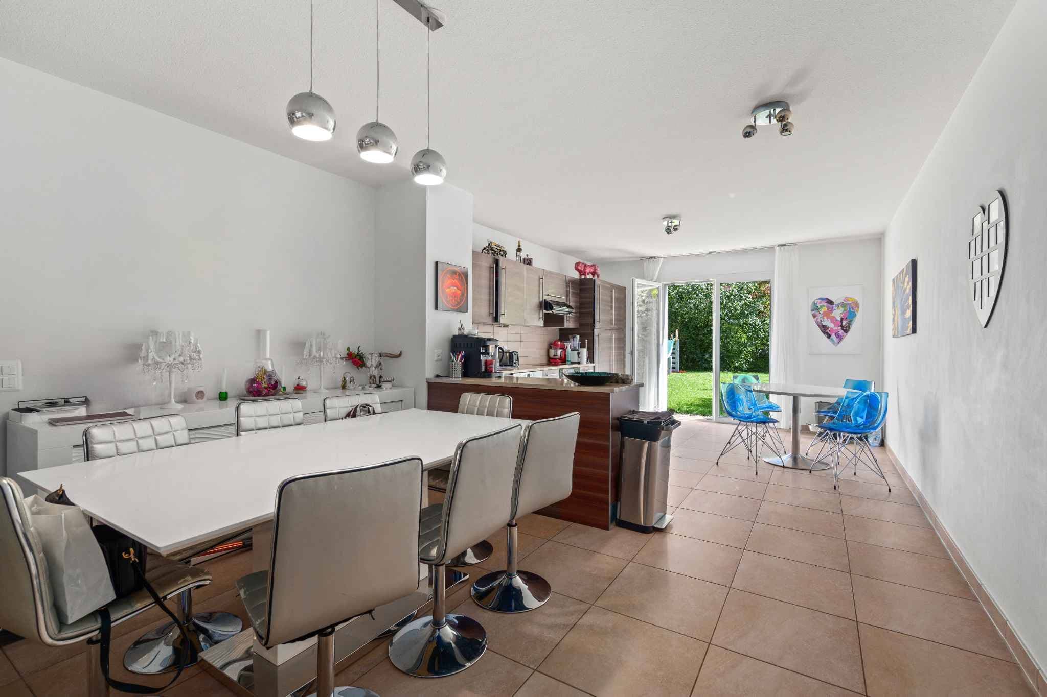 Appartement en rez-de-jardin