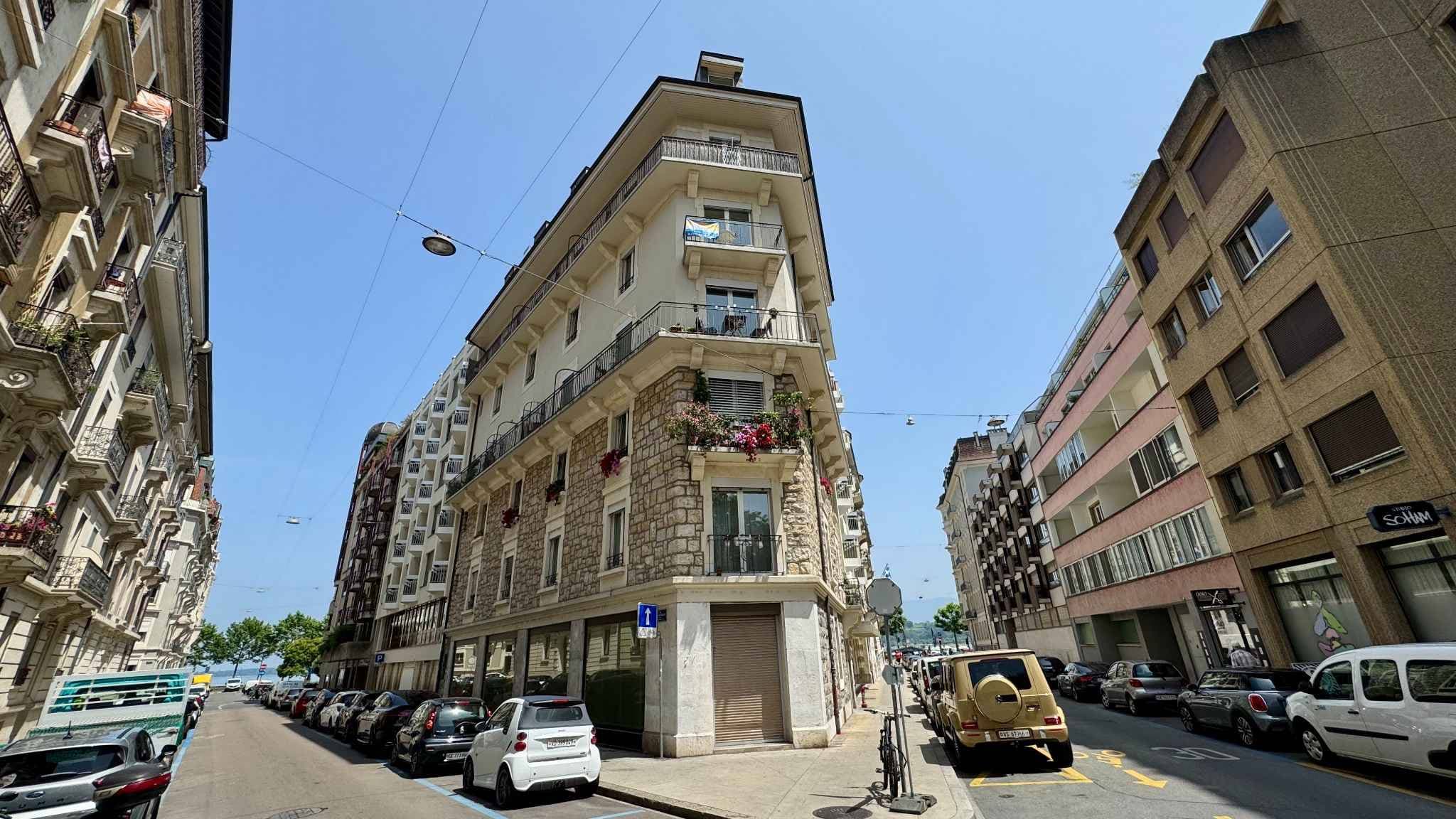 Arcade à la rue du Léman