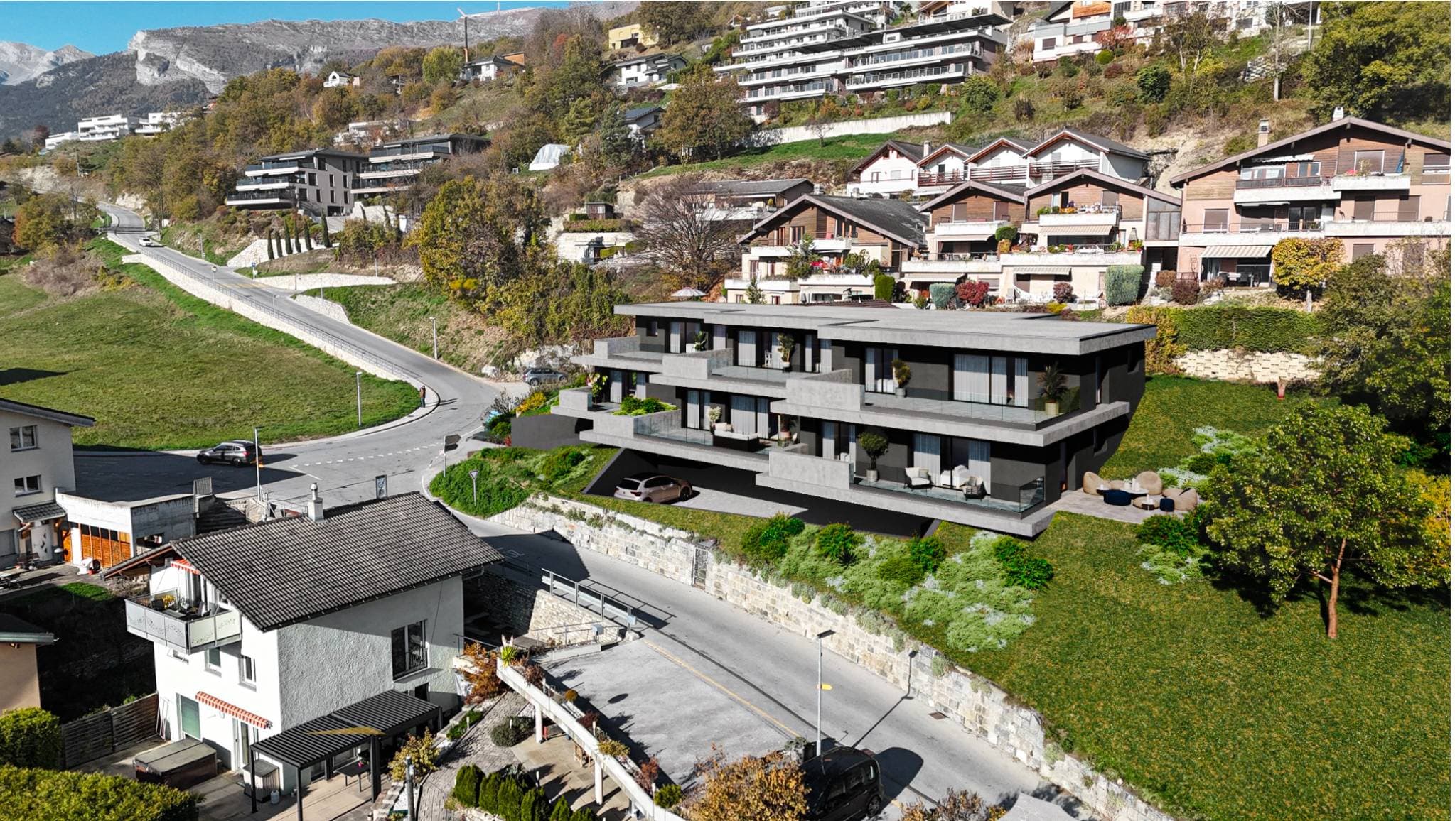 Les Terrasses à Willy